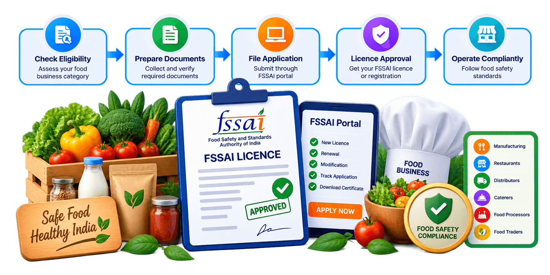 FSSAI Licence illustration