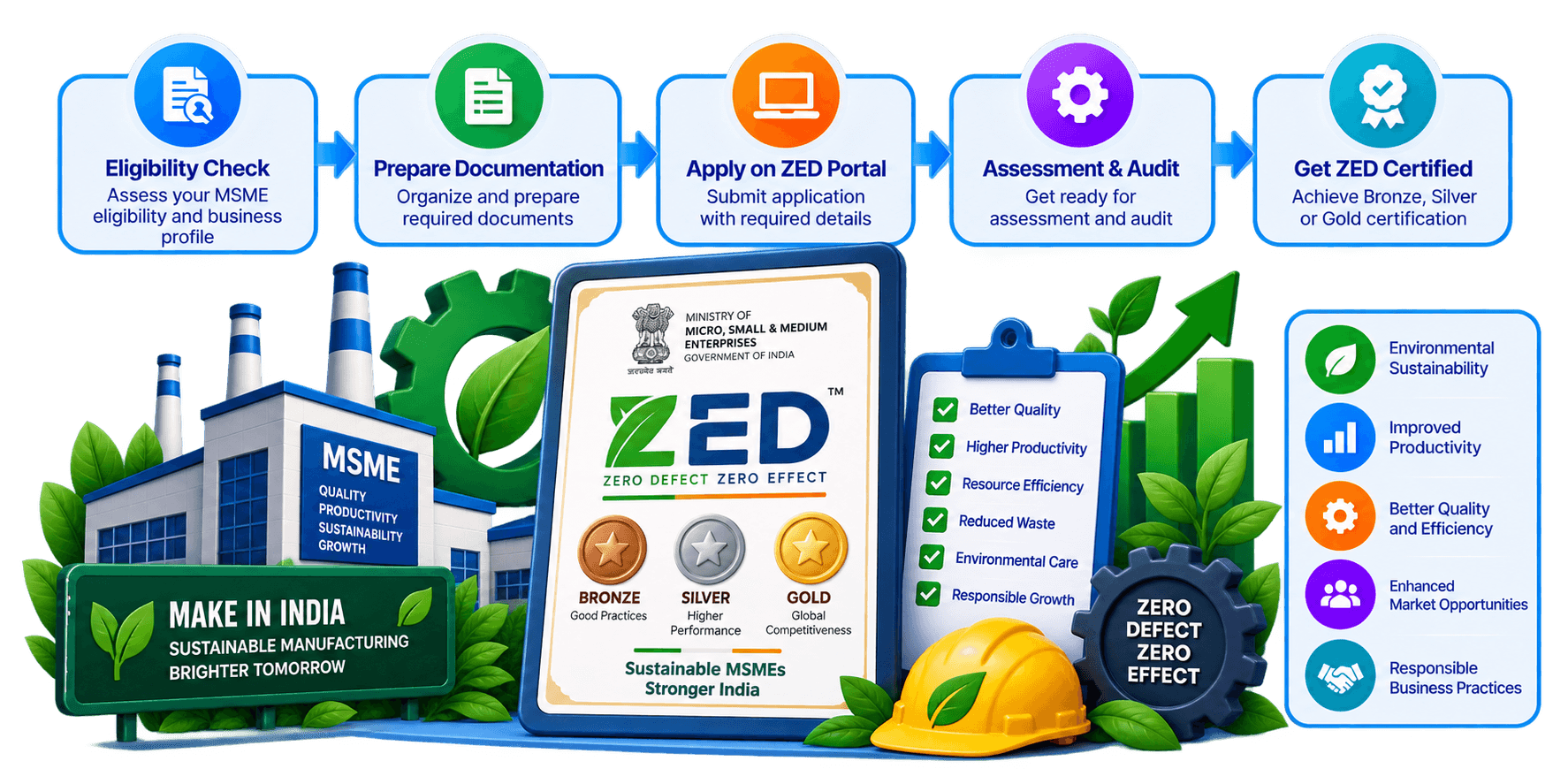 ZED Certification illustration
